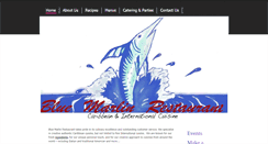 Desktop Screenshot of bluemarlin-restaurant.com