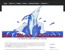 Tablet Screenshot of bluemarlin-restaurant.com